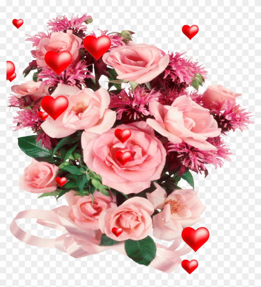Estas Rosas Para Ti Bella - Flores Hermosas Animada - Free Transparent PNG  Clipart Images Download