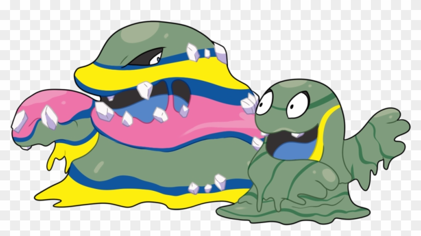 Alola Grimer And Muk By Pikachumaster - Alola #862631