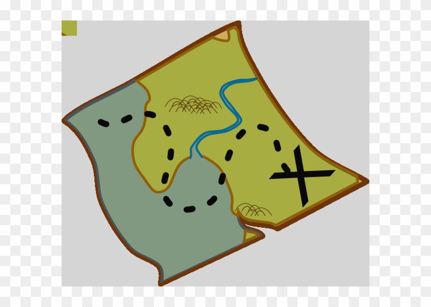 Map Clip Art For Kids Free Clipart Images Clipartcow - Treasure Map Clip Art #862708