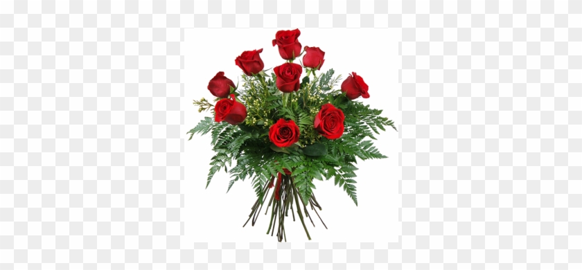 9 Red Roses - Heart Shaped Rose Arrangement #862726