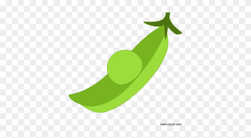 Pea In A Pod, Free Clip Art - Clip Art #862881