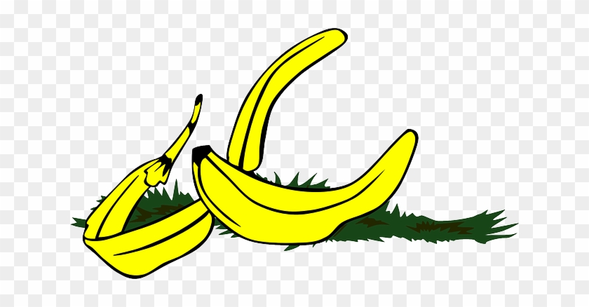Flat, Icon, Fruit, Don, Cartoon, Banana, Bananas, Peel - Banana Peel Clip Art #862971