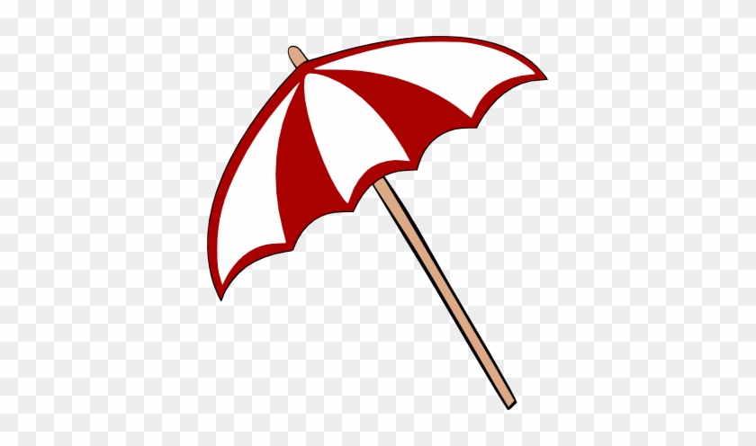 Umbrella Clipart Template - Beach Umbrella Clipart #862982