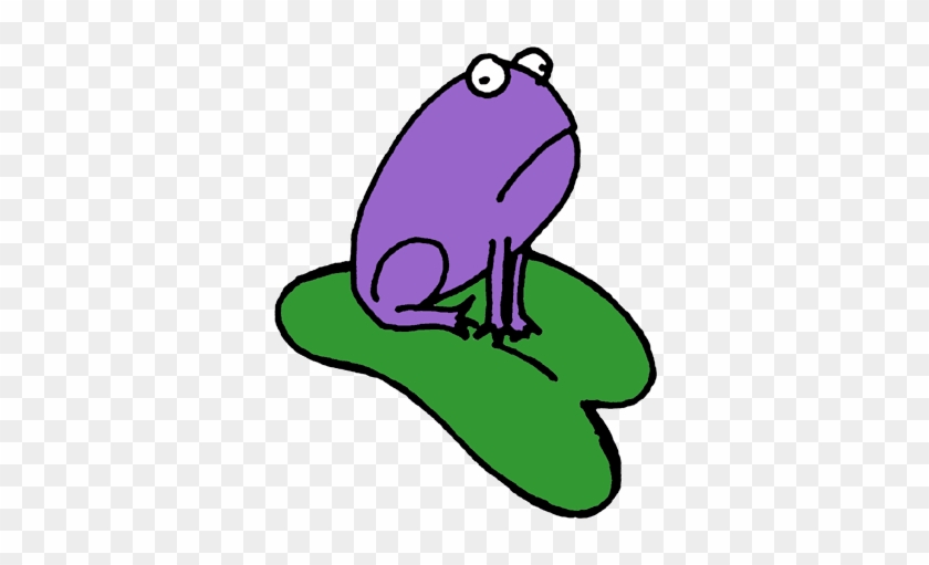 World Cartoon Cliparts - Purple Frog Cartoon #863013