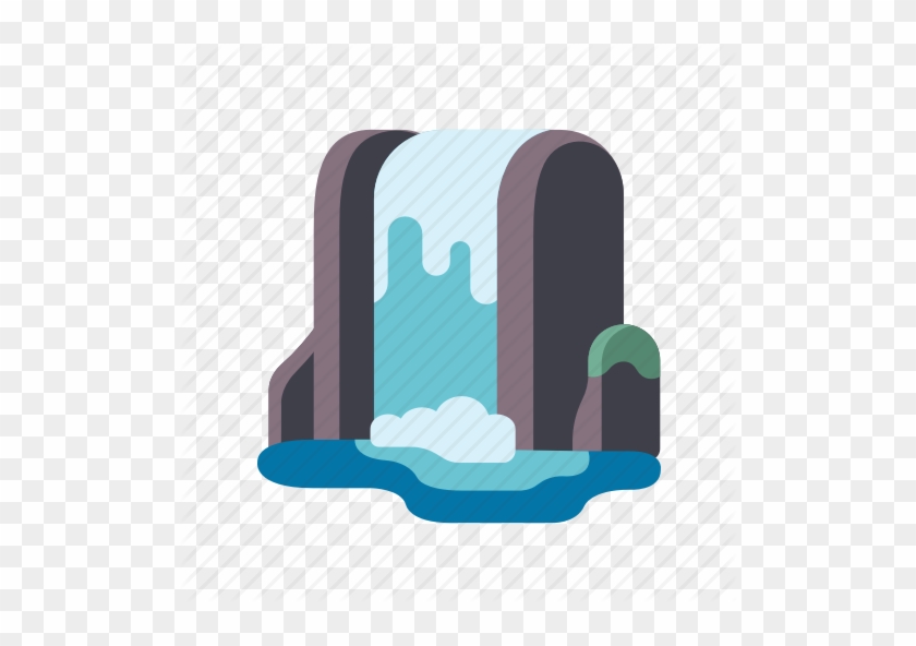 Waterfall Clipart Scenary - Waterfall Icon Png #863044