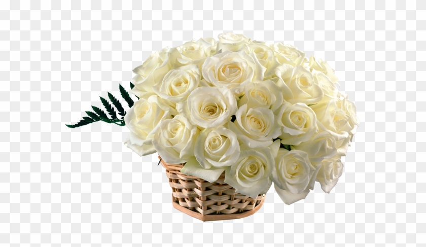 Bouquet Clipart Rose - Beautiful White Rose Flowers #863076