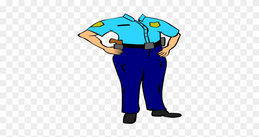 A German Female Police Chief Superintendent Cartoon - Police Officer Clipart Png #863085