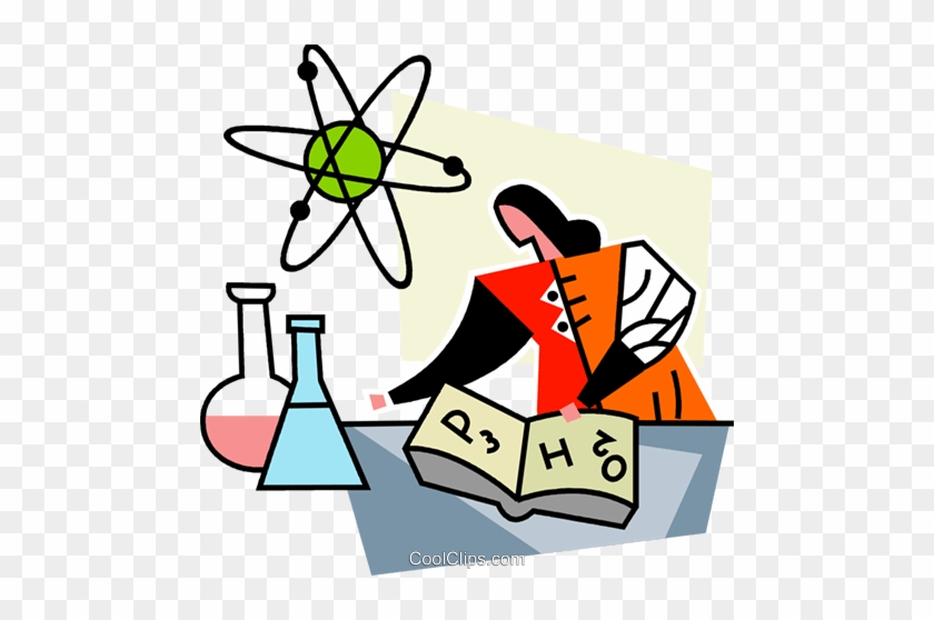 Scientist Doing Research Royalty Free Vector Clip Art - Cientista Png #863091