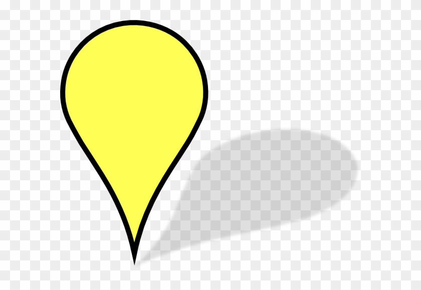Location Pin Yellow #863096