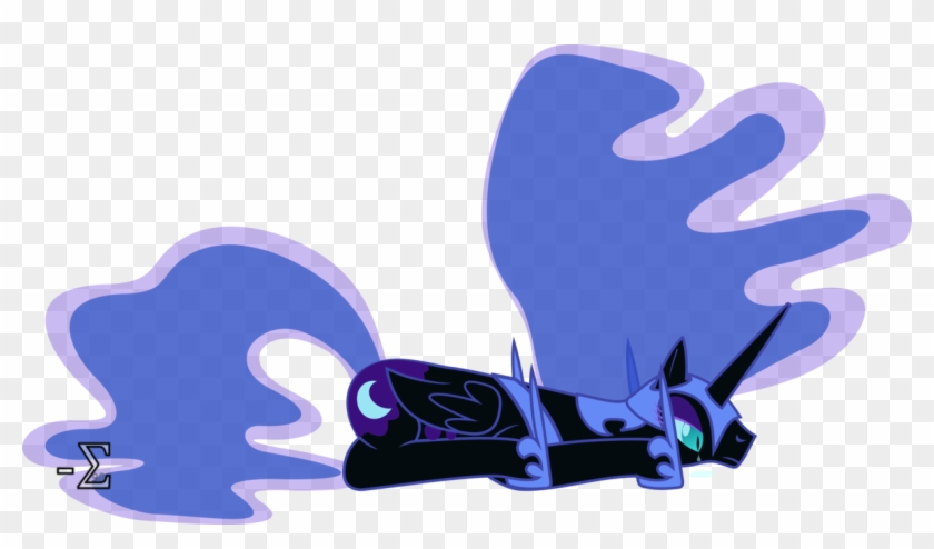 Upset Nightmare Moon By 90sigma - Cartoon #863125
