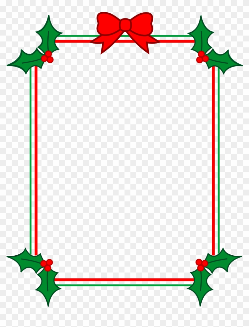 Christmas Borders Clipart Free Printable