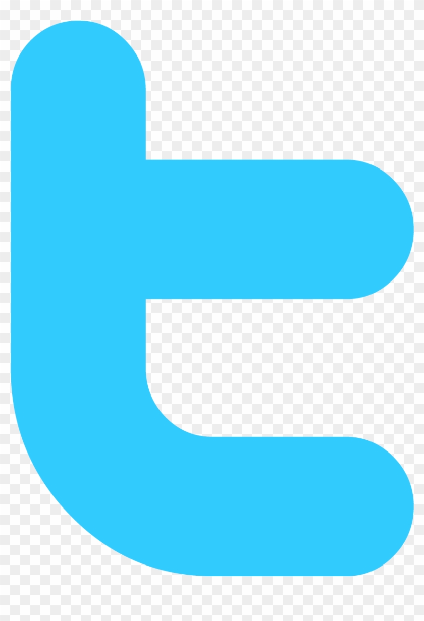 Twitter T Icon Logo Vector - Twitter T Logo Vector #863194