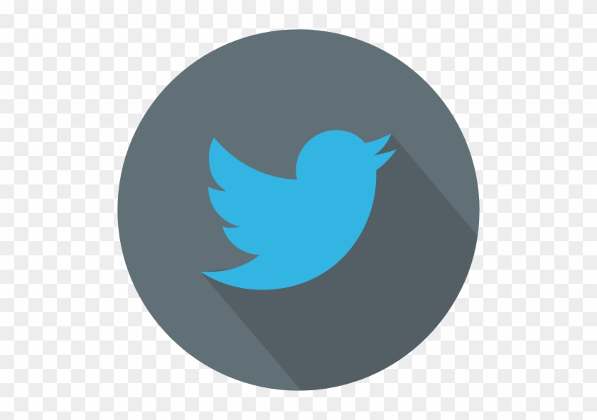Vector Flat Icons - Twitter Flat Icon Png #863206