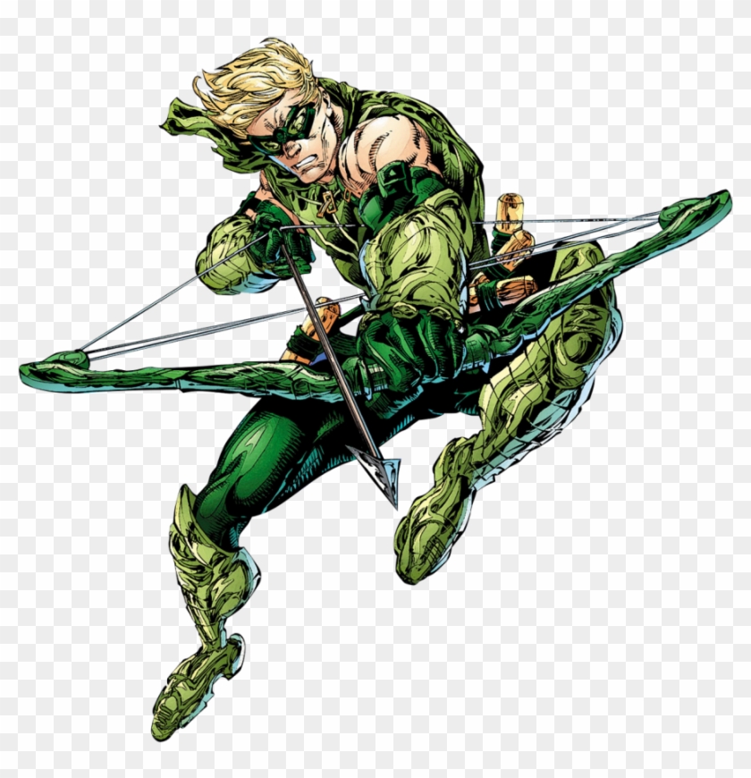 Green Arrow Comic Png #863341