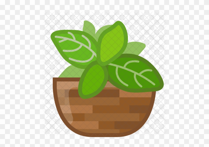 Basil Icon - Herb #863617