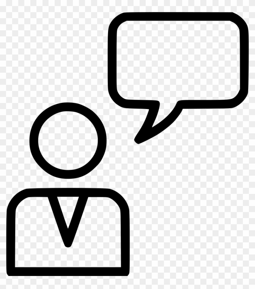 Male Person User Chat Message Bubble Thinking Idea - Male Person User Chat Message Bubble Thinking Idea #863629