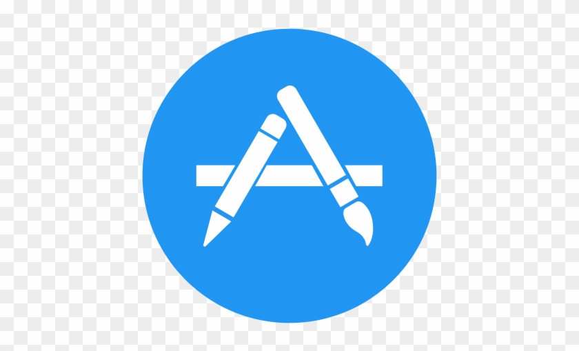 Apple App Store Icon - App Store Vector Logo #863865