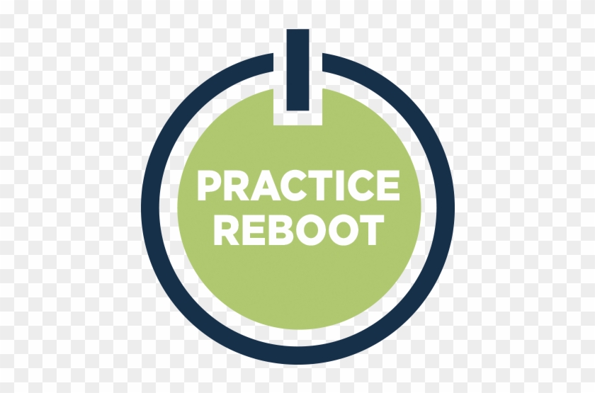 Practice Reboot Circle Logo - Arrow Button #863978