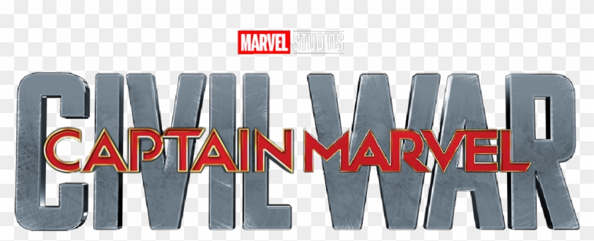 Captain Marvel Civil War Title Logo Png Render By Mrvideo-vidman - Avengers Assemble #864080