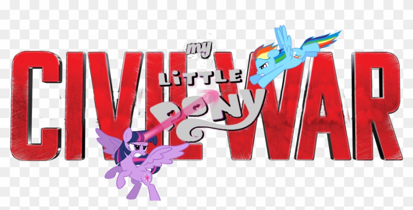 My Little Pony Civil War By Movies Of Yalli On Deviantart - Civil War Gravity Feed: Marvel Dice Masters (action #864116