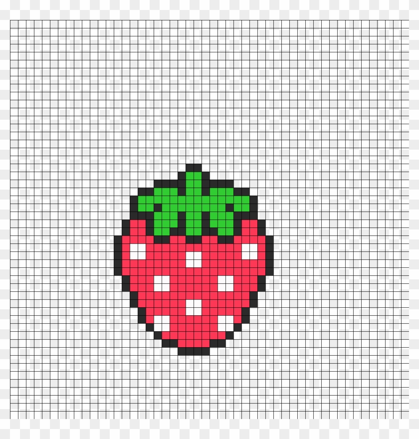 Perler Bead Patterns Strawberry #864133