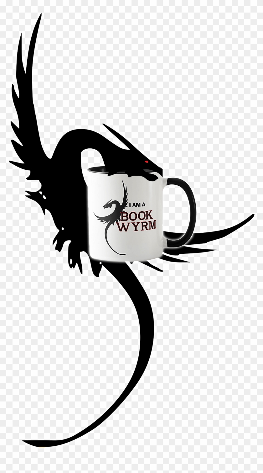 Powered By Book Cave Giveaways - Dragon Silhouette Png #864179