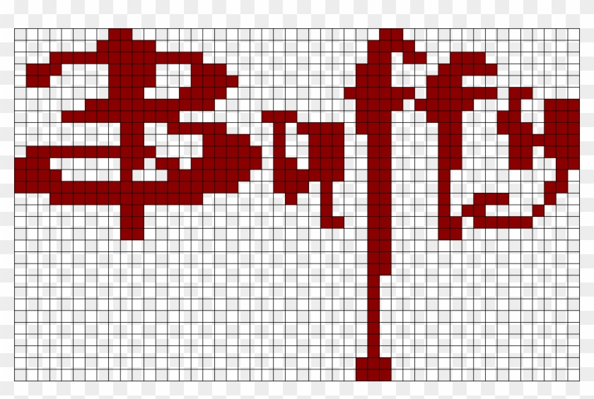 Buffy Perler Bead Pattern - Buffy Logo Minecraft #864213