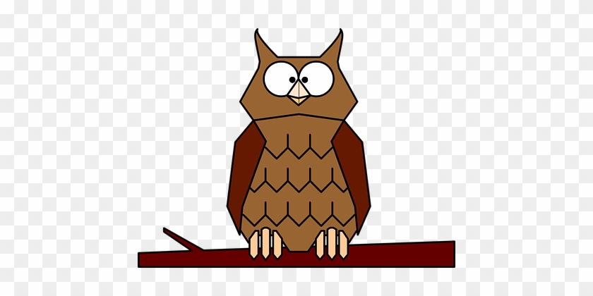 Barred Owl Clipart Animated - Owl Clipart #864230