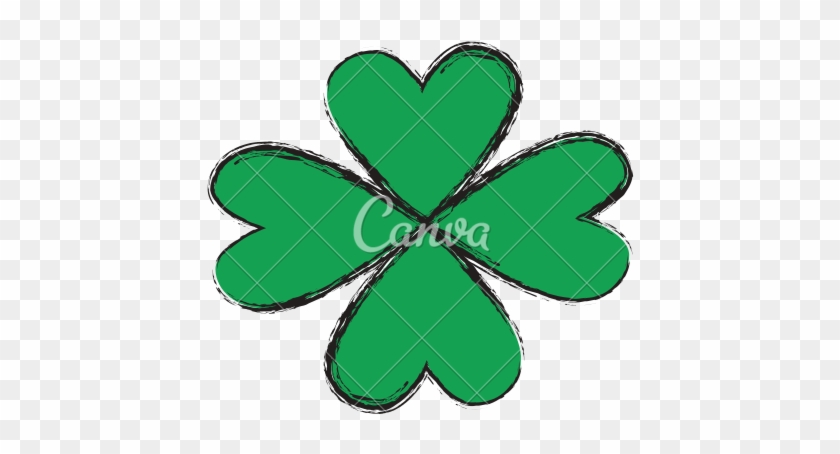 Four Leaf Clover Image - Four-leaf Clover #864254