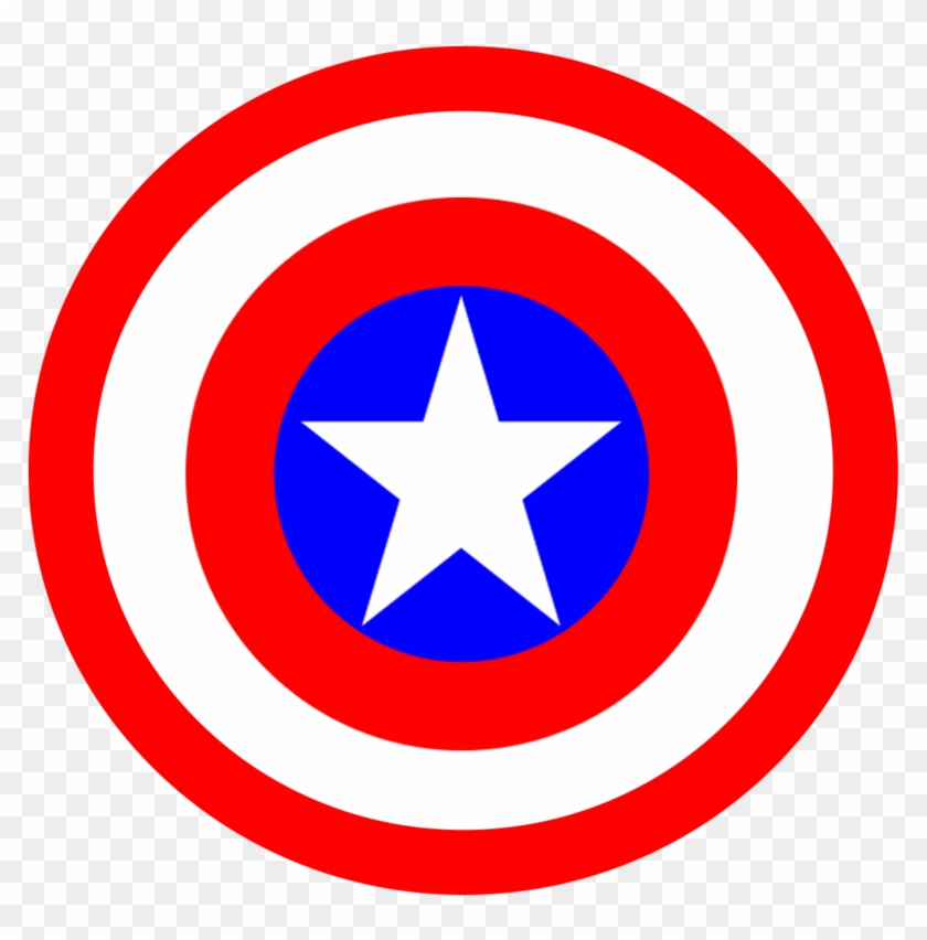 Escudo De Capitan America Dibujo #864342