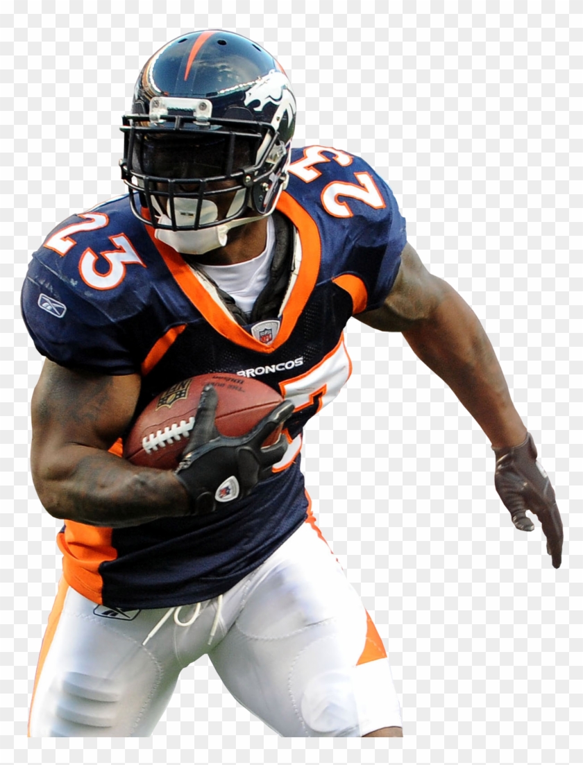 Footballguys Fantasy Football - Broncos Football Player Png #864389