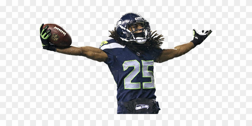 Richard Sherman Autographed Signed Framed 20x30 Canvas #864393