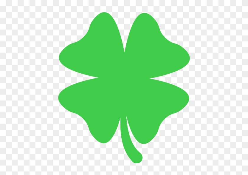 Four Leaf Clover Emoji For Facebook, Email Amp Sms - Clover #864479