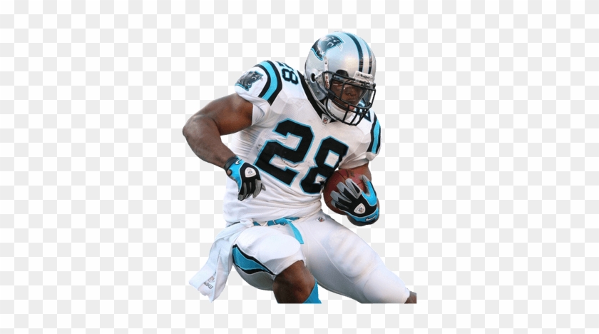 Mascot Clipart Image Of Panthers Cougars Football Player - Carolina Panthers Players Png #864498