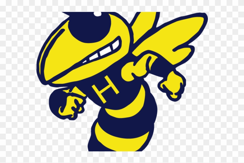 Hornet Mascot Clipart - Hillsdale High School Hornet #864591