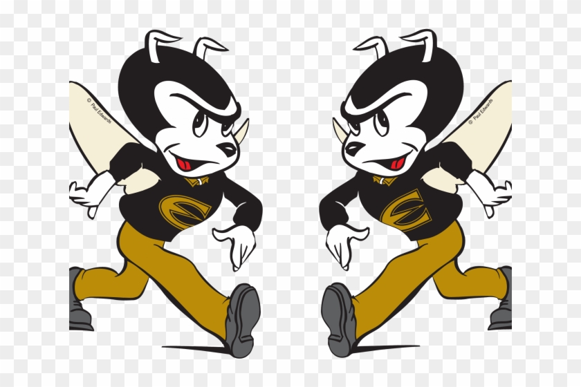 Hornet Mascot Clipart - Emporia State Hornets #864640