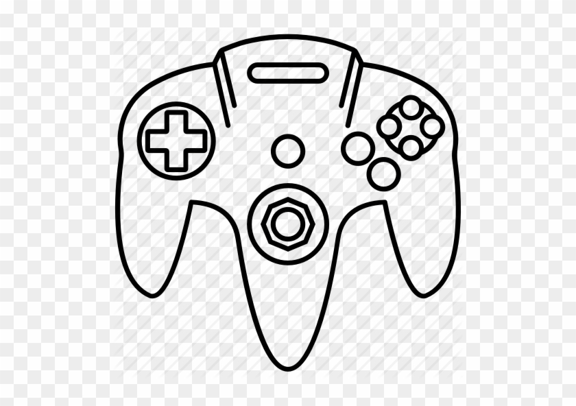 Nintendo Controller By Insanemoe - Nintendo 64 Controller Icon #864713