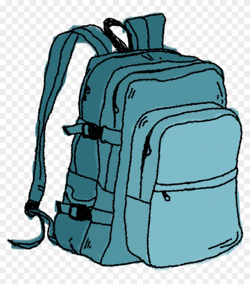 Image Of Backpack Clipart - Backpack Clipart #864805