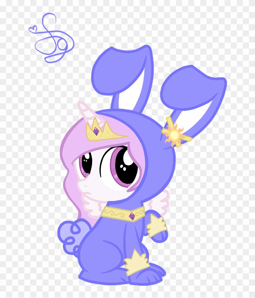 Princess Celestia Rabbit By Kristiesparcle - Celestia Bunny #864853