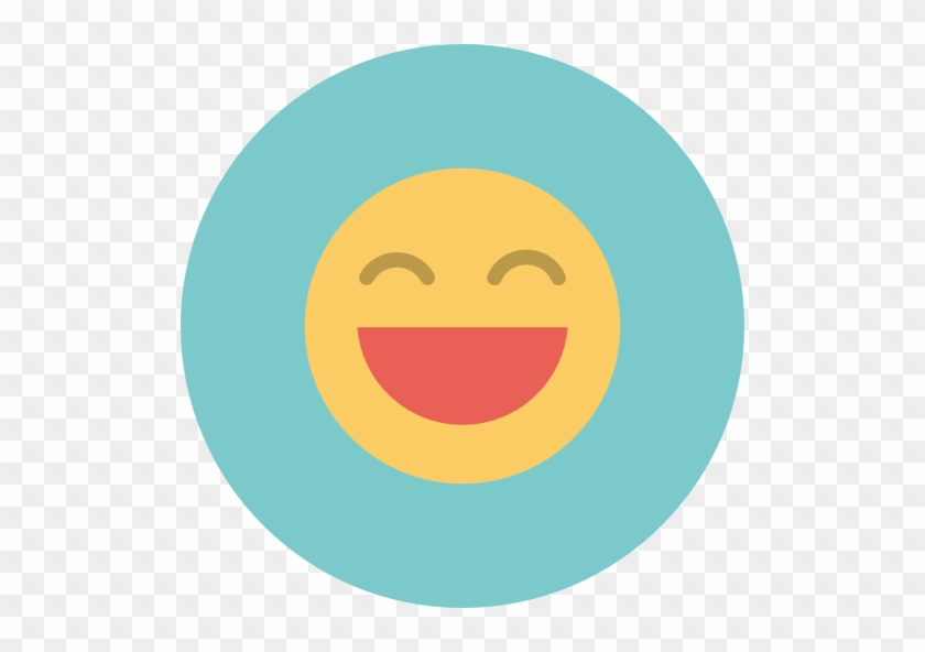 Big, Smile, Smiley, Face, Emoticon Icon Free Of Flat - School #864877