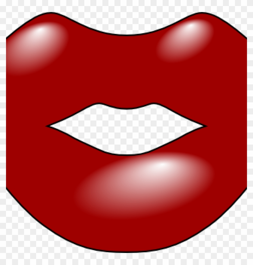 Lip Clip Art Red Lips Clip Art At Clker Vector Clip - Clip Art #864926