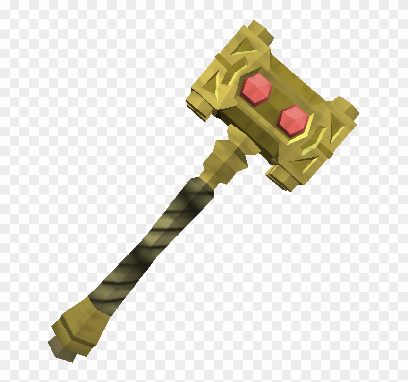 Golden Hammer Detail - Golden Hammer Runescape #864947