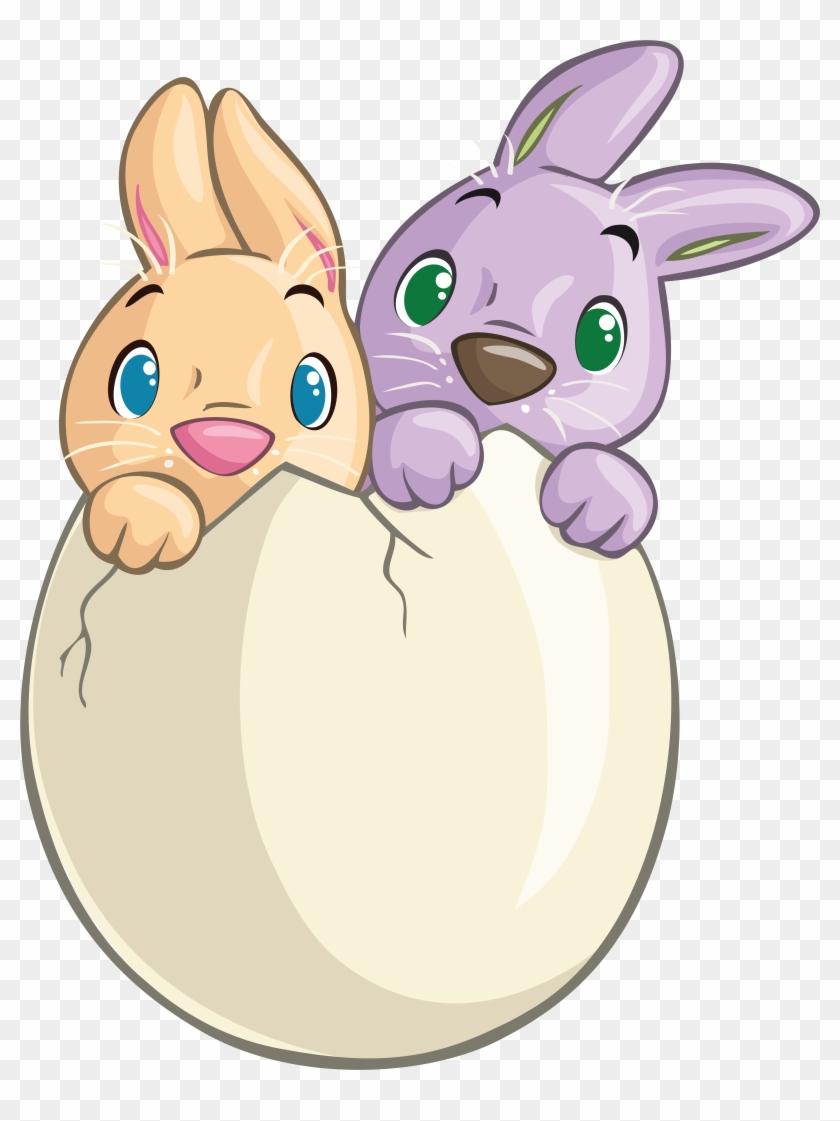 Easter Bunny Rabbit Leporids Clip Art - Easter #864998