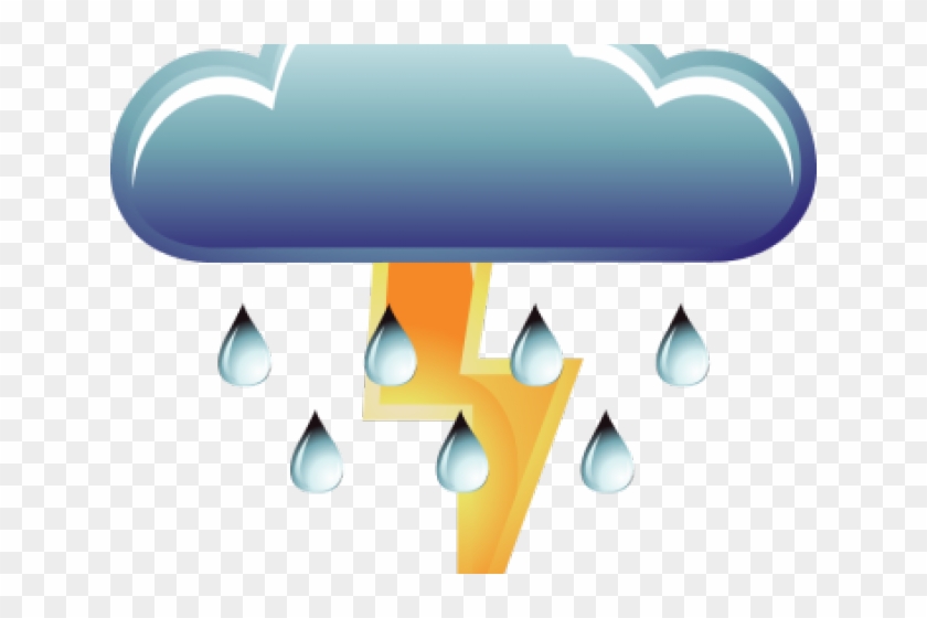 Thunderstorm Clipart Tunder - Clip Art Thunderstorm #865025