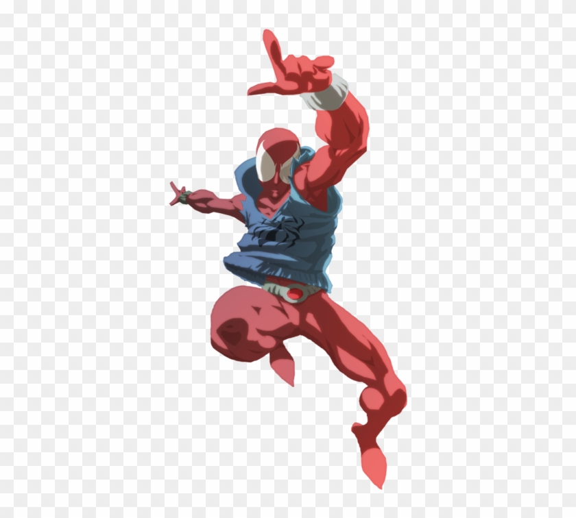 Spectacular Spider Man Scarlet Spider - Spider Man Scarlet Suit #865040