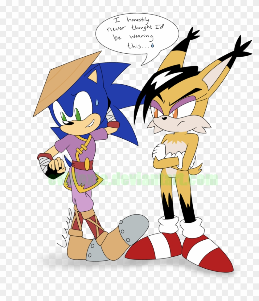 Sonic/conquering Storm Clothes Swap By Evillexie On - Espio X Conquering Storm #865058