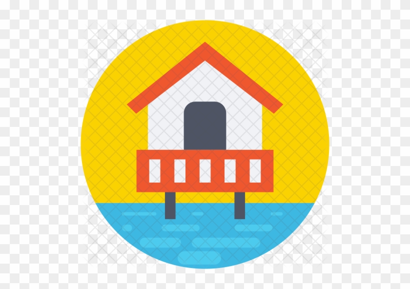 Sea House Icon - School #865312