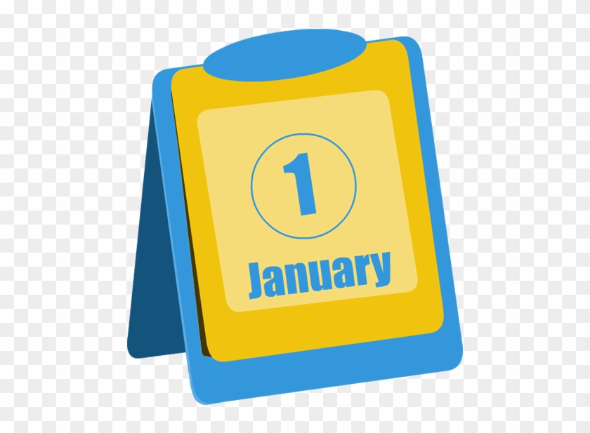 Date Clipart January Calendar - Months Of The Year #865353