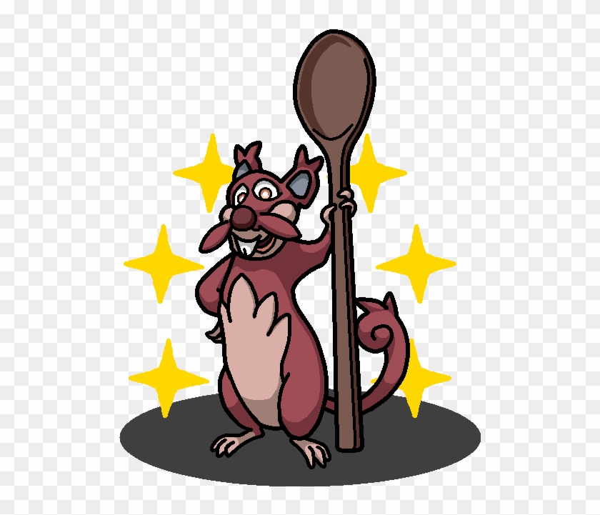 Shiny Rattata Remy Ratatouille By Shawarmachine On - Shiny Rattata #865532