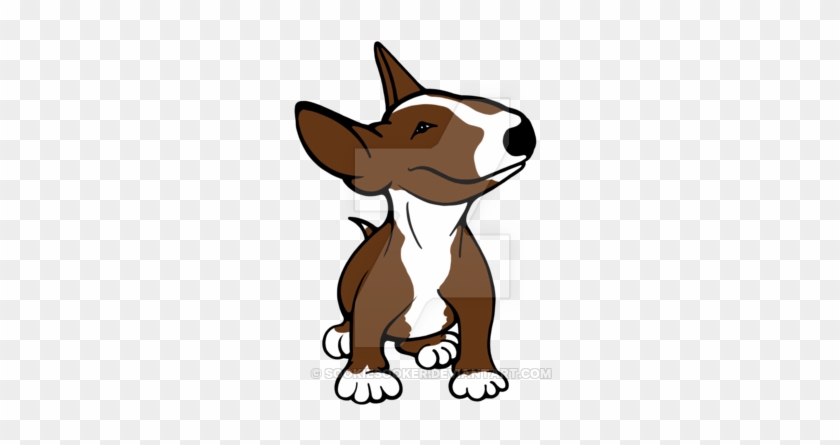 English Bull Terrier Pup Brown By Sookiesooker On Deviantart - Bull Terrir Animation #865543